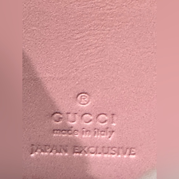 Gucci LTD Edition Pink Bow Marmont Long Zip Wallet - Picture 7 of 10